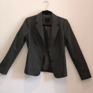 THE LIMITED pinstriped blazer